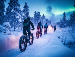 Cyclists-pedaling-wide-tire-bikes-through-snow-laden-Finnish-forestssteam-rising-from-thermos-coffee-breaks-Aurora-Borealis.png